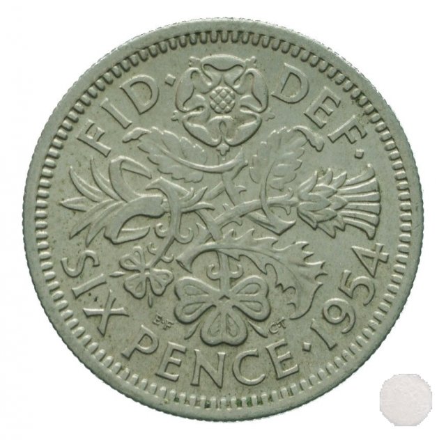6 pence 1954 (Londra)