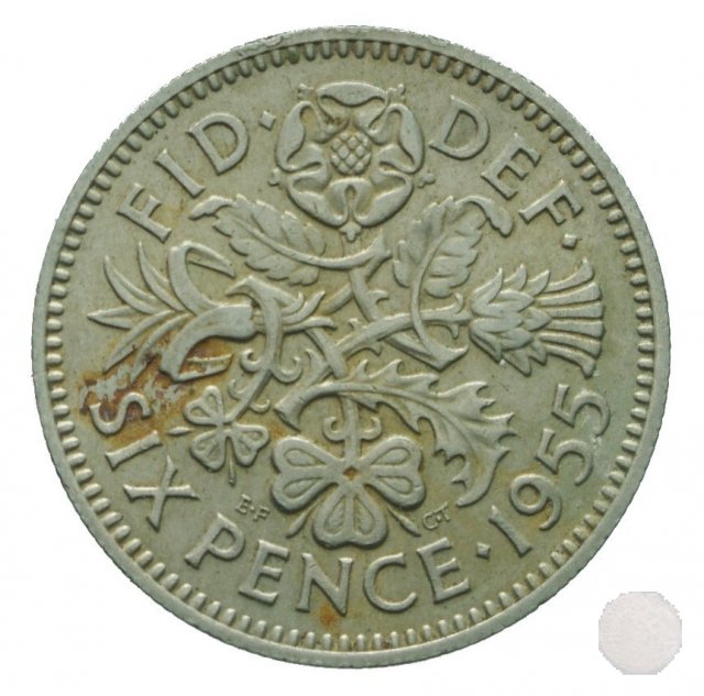 6 pence 1955 (Londra)