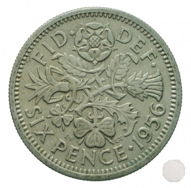 6 pence 1956 (Londra)