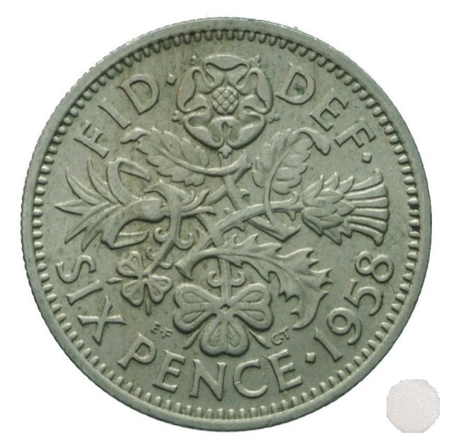 6 pence 1958 (Londra)