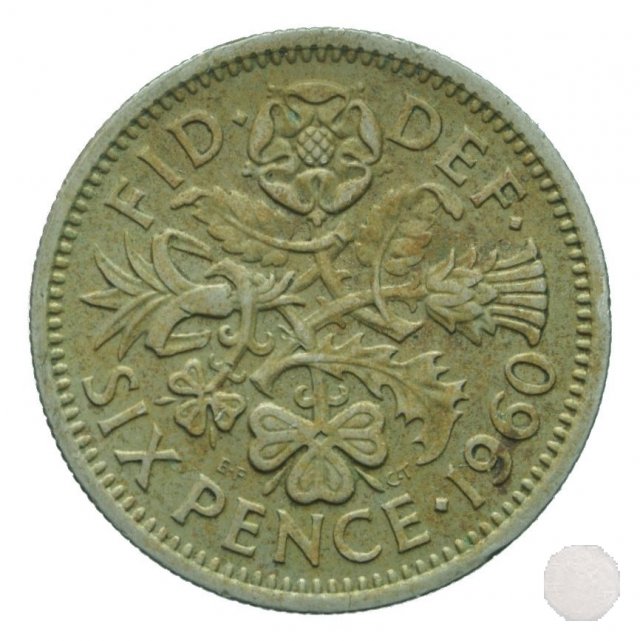 6 pence 1960 (Londra)