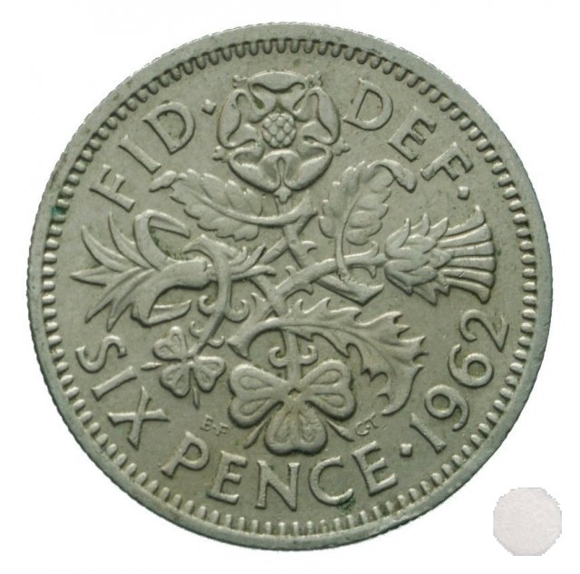 6 pence 1962 (Londra)