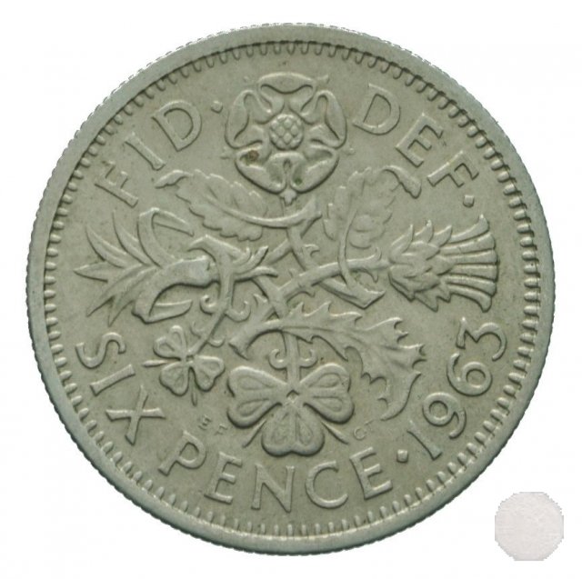 6 pence 1963 (Londra)