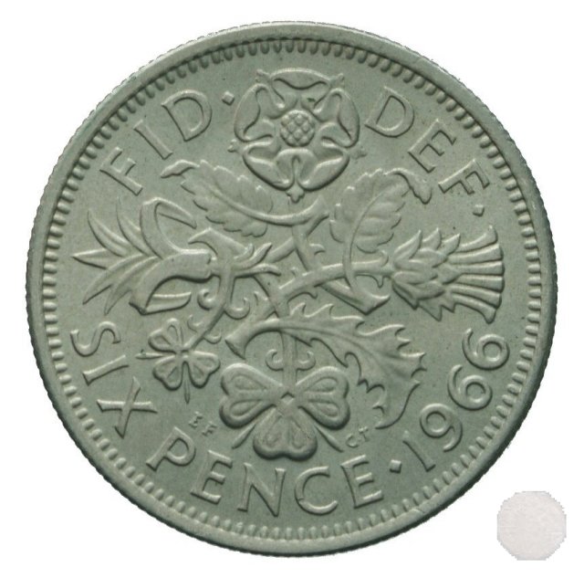 6 pence 1966 (Londra)