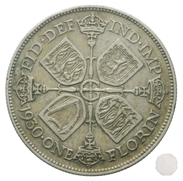 FLORIN (TWO SHILLING) ARGENTO 1930 (Londra)