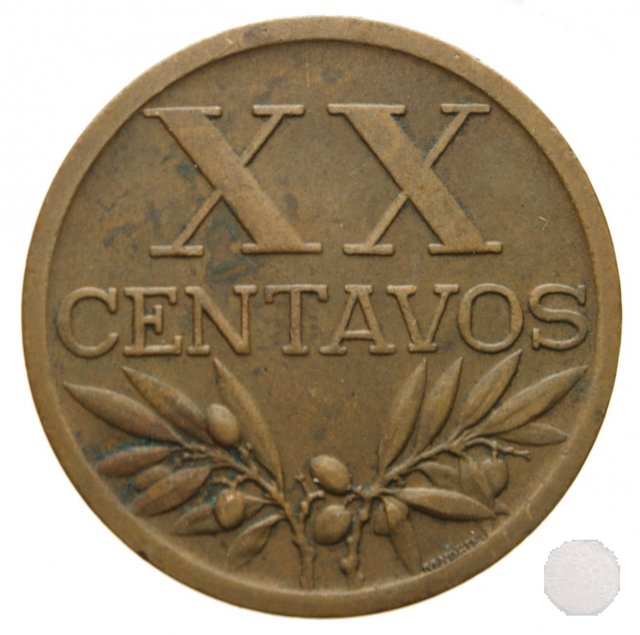 XX CENTAVOS 1943 (Lisbon)