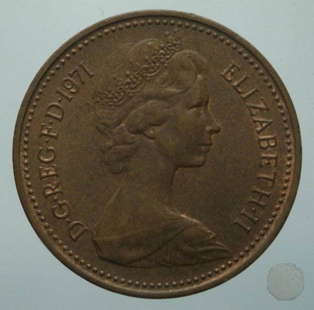 new penny 1971 (Londra)