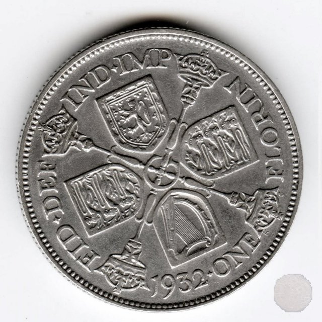 FLORIN (TWO SHILLING) ARGENTO 1932 (Londra)