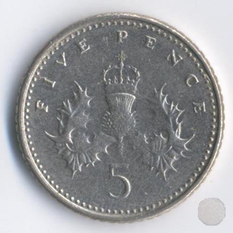 5 pence 1996 (Londra)