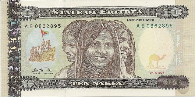 10 Nakfa 1997