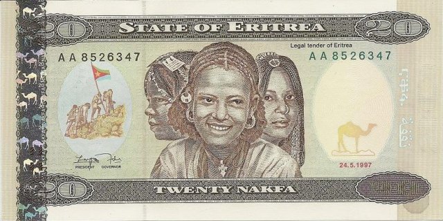 20 Nakfa 1997