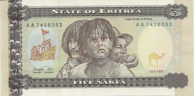 5 Nakfa 1997