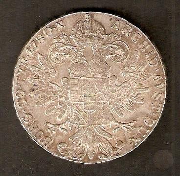 Tallero Maria Teresa 1780 (Roma)