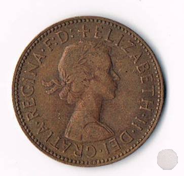 1/2 penny 1963 (Londra)