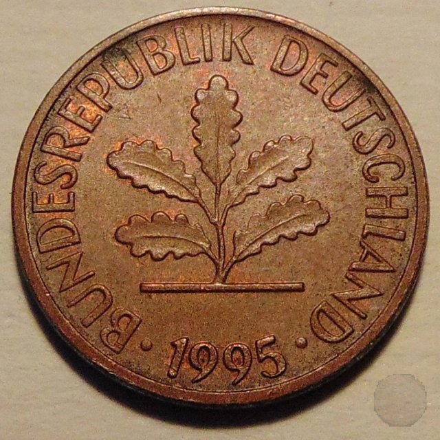 - 1 PFENNIG 1995 (Stuttgart)