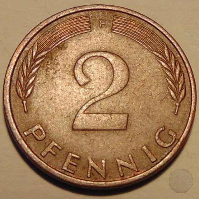 2 PFENNIG 1975 (Stuttgart)