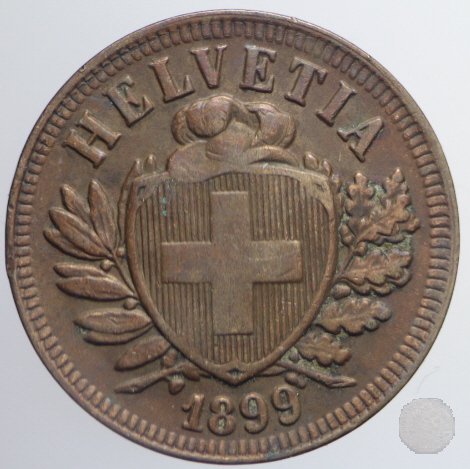 2 RAPPEN I tipo 1899 (Bern)