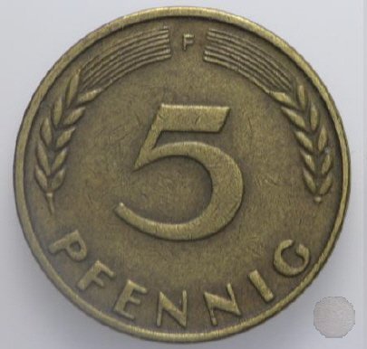 5 PFENNIG 1950 (Stuttgart)