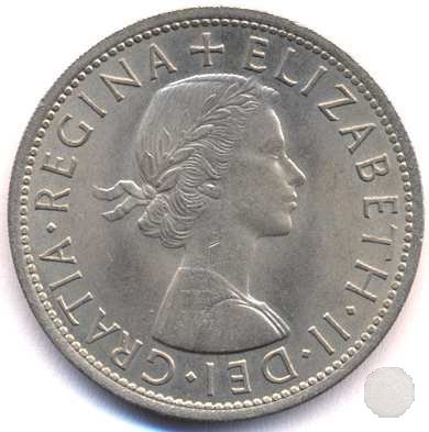 1/2 corona 1960 (Londra) 1/2 corona 1960 (Londra)