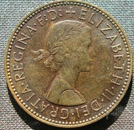 1/2 penny 1965 (Londra) 1/2 penny 1965 (Londra)