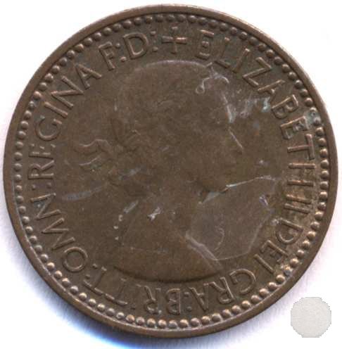 1 farthing 1953 (Londra) 1 farthing 1953 (Londra)