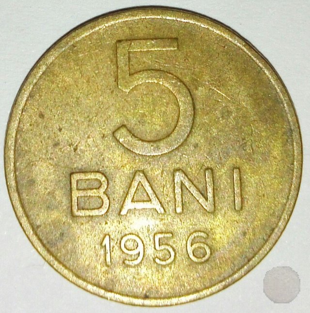 5 Bani II tipo 1956 (Bucuresti)
