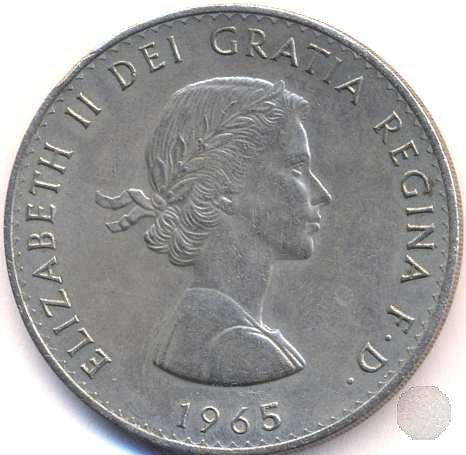 Churchill Crown ( corona ) 1965 (Londra) Churchill Crown ( corona ) 1965 (Londra)