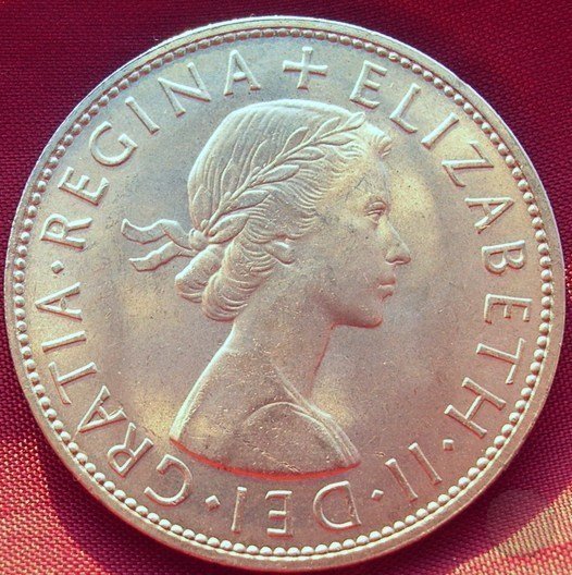 1/2 corona 1967 (Londra) 1/2 corona 1967 (Londra)