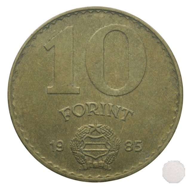 10 FORINT II tipo 1985 (Budapest)