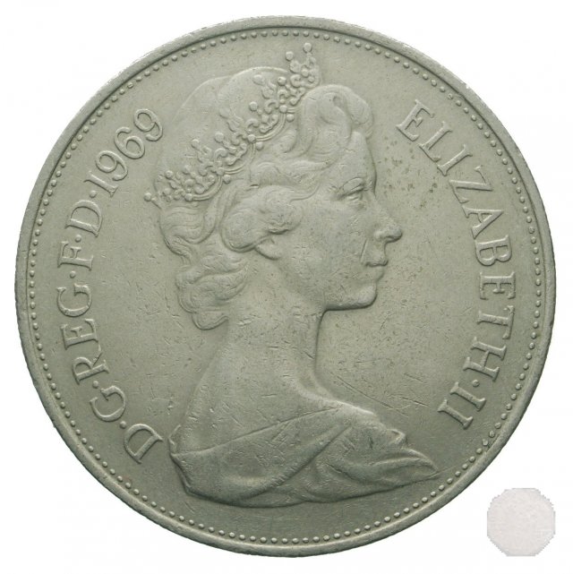 10 new pence 1969 (Londra)