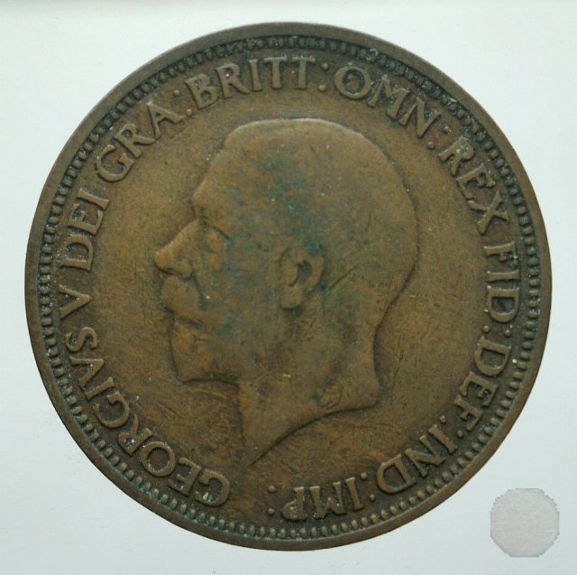 1/2 PENNY III TIPO 1934 (Londra) 1/2 PENNY III TIPO 1934 (Londra)