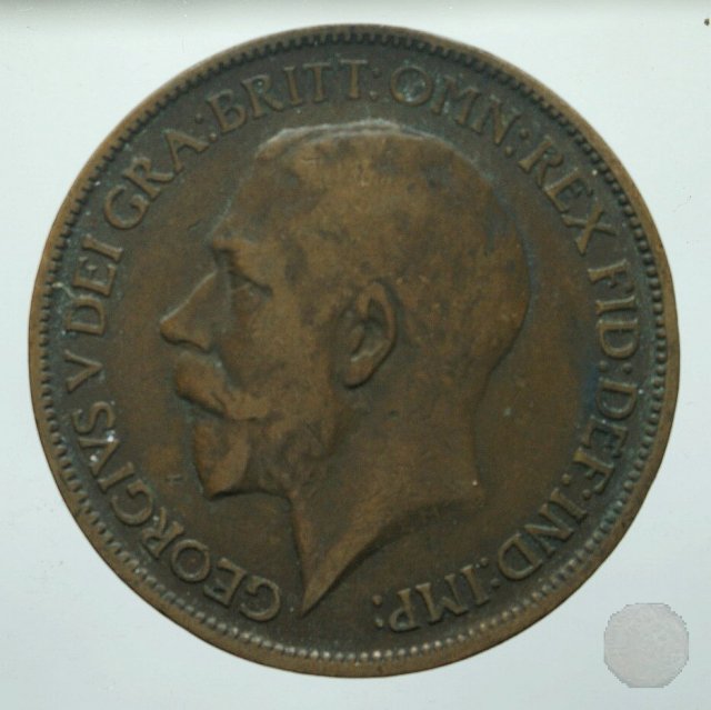 1/2 PENNY I TIPO 1916 (Londra) 1/2 PENNY I TIPO 1916 (Londra)