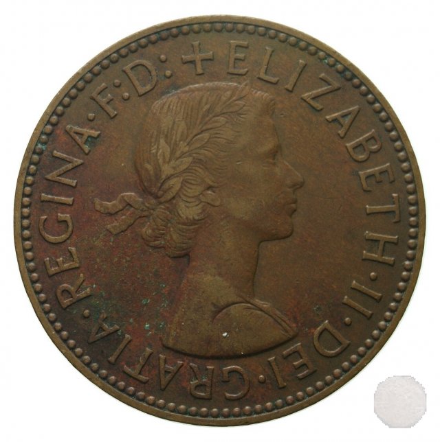 1/2 penny 1958 (Londra)