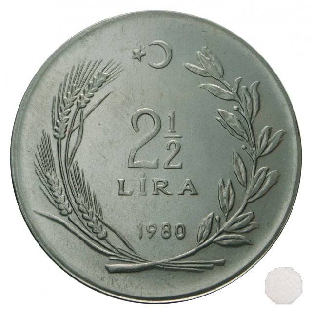 2-1/2 LIRA II tipo 1980 (Istambul)